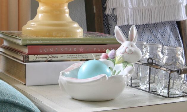 How to decorate living room for easter