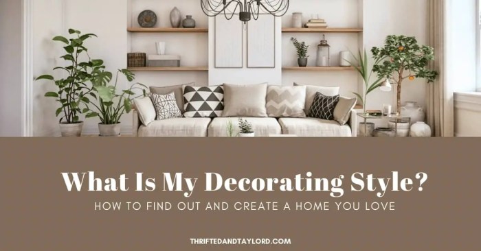 How to pick your home decorating style