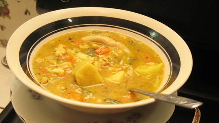 How to cook conch soup jamaican style