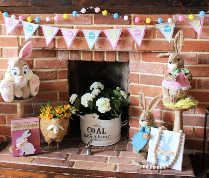 How to decorate living room for easter