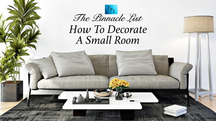 How to decorate a small room with flowers