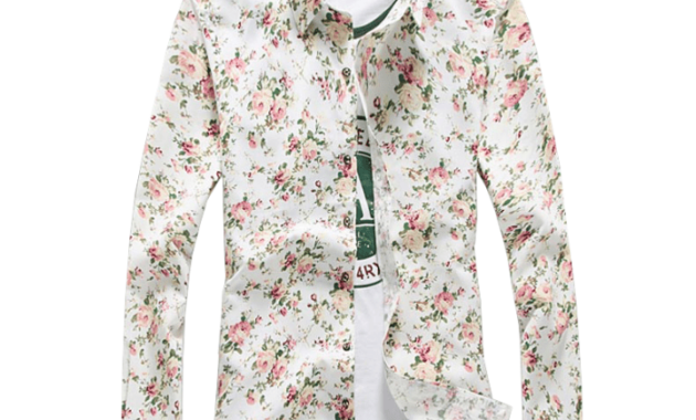 Floral dress shirt mens outfit