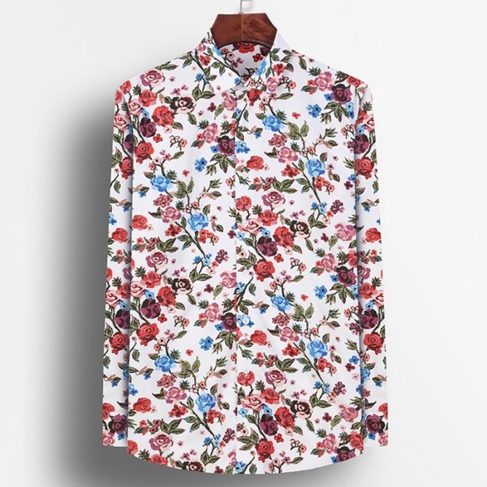 Floral dress shirt mens outfit