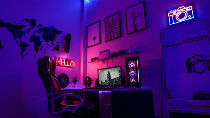 How to decorate gaming room