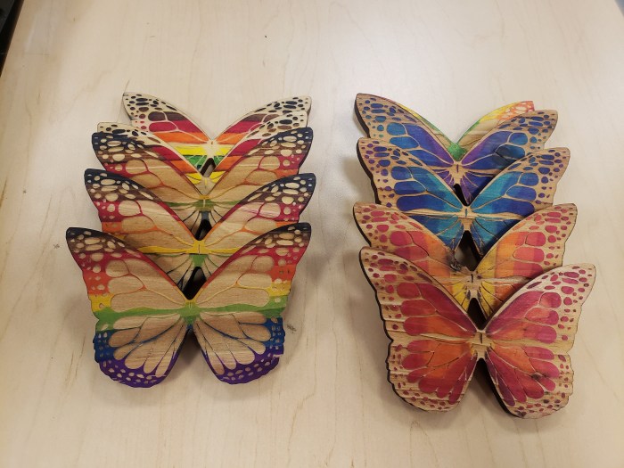 How to make hanging butterflies decoration