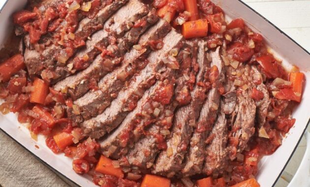 How to cook brisket jewish style