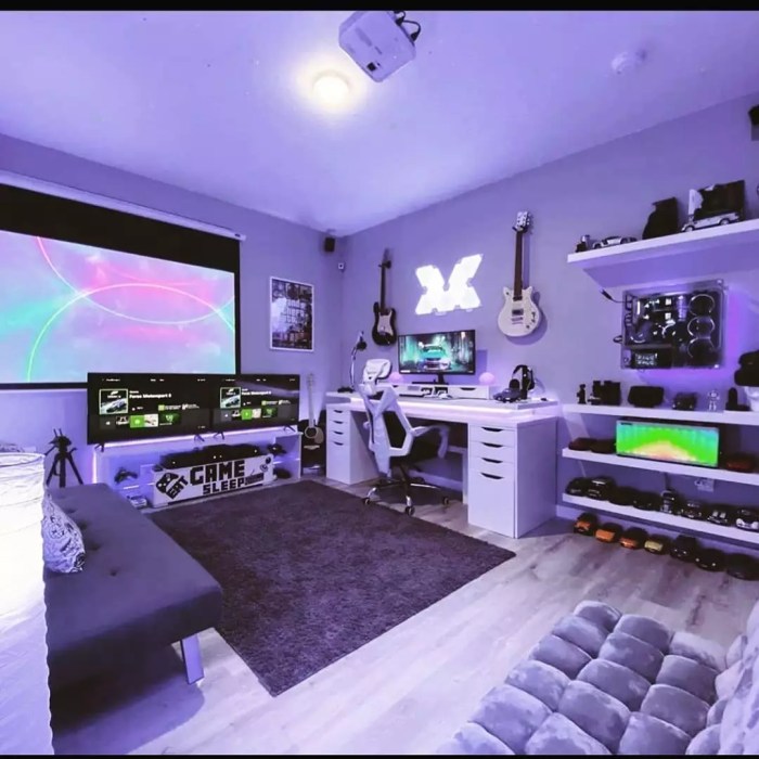 How to decorate gaming room