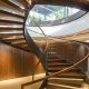 Staircase spiral interior stairs statement sculptural wood makes they firm instead typical designing install didn were when just contemporist stair