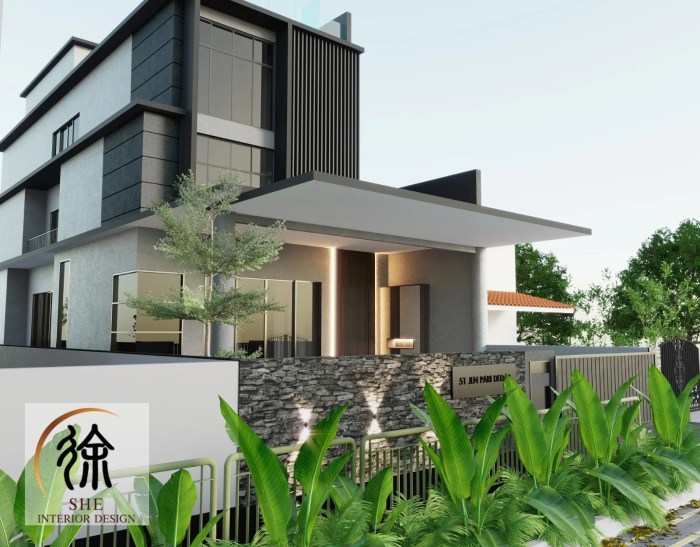 Desain teras rumah rumah sunda