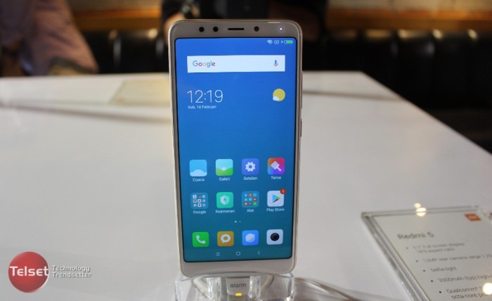 Harga hp xiaomi 5 inch