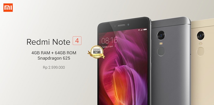 Spesifikasi dan harga hp xiaomi redmi note 4 pro